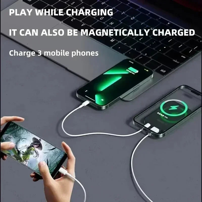 PD 20W Magnetic Wireless Power Bank Fast Charging External Battery Charger For Samsung Huawei IPhon