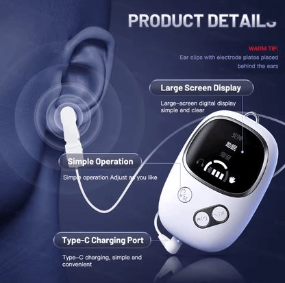 NeuroCalm CES Ear Clip Sleep Aid Device For Relaxation And Insomnia Relief 1