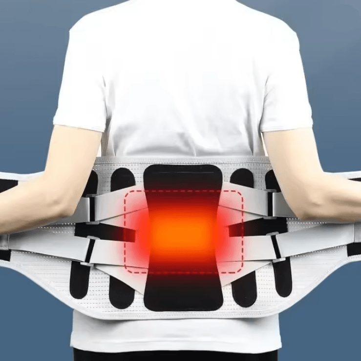 SpineRelief Orthopedic Lumbar Support Belt for Back Pain and Posture Correction