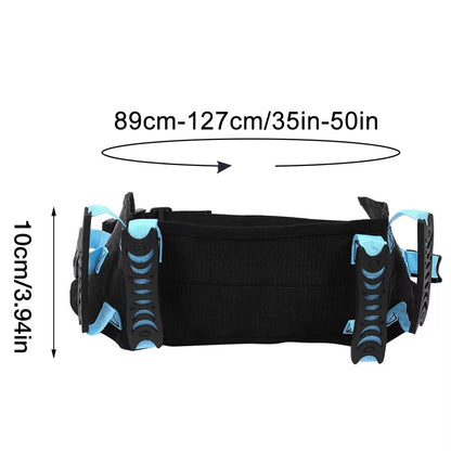 Adjustable 50" Gait Transfer Belt - Secure Lifting and Walking Aid for Seniors, Bariatric, and Handicap Support