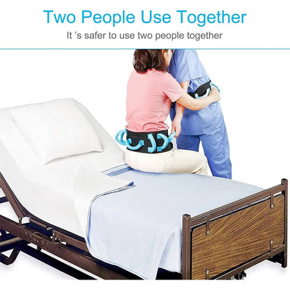 Adjustable 50 Gait Transfer Belt  Secure Lifting And Walking Aid For Seniors Bariatric And Handicap 3