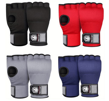 PowerStrike MMA Half Finger Gel Boxing Gloves With Wrist Wrap For Muay Thai And Training 1
