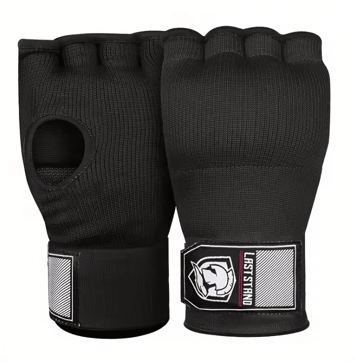 PowerStrike MMA Half Finger Gel Boxing Gloves With Wrist Wrap For Muay Thai And Training 3