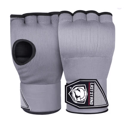 PowerStrike MMA Half Finger Gel Boxing Gloves With Wrist Wrap For Muay Thai And Training 5