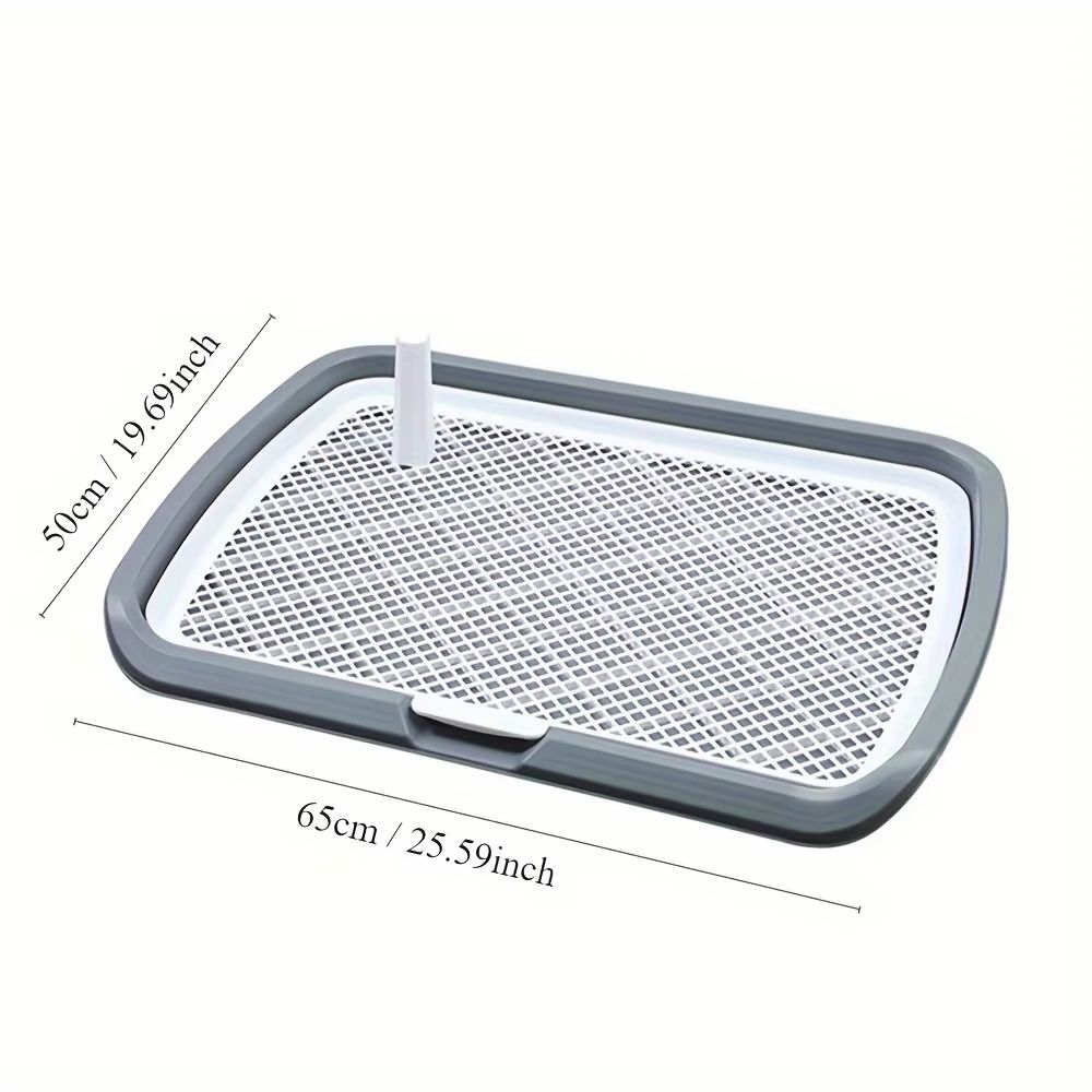Reusable Dog Potty Training Toilet With Removable Grid Tray  Hygienic Indoor Pee Pad Holder For Pet 1