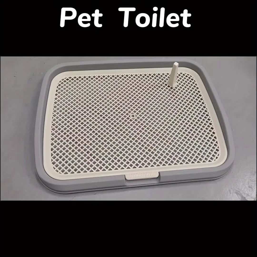 Reusable Dog Potty Training Toilet With Removable Grid Tray  Hygienic Indoor Pee Pad Holder For Pet 5