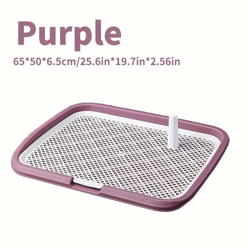Reusable Dog Potty Training Toilet With Removable Grid Tray  Hygienic Indoor Pee Pad Holder For Pet 6