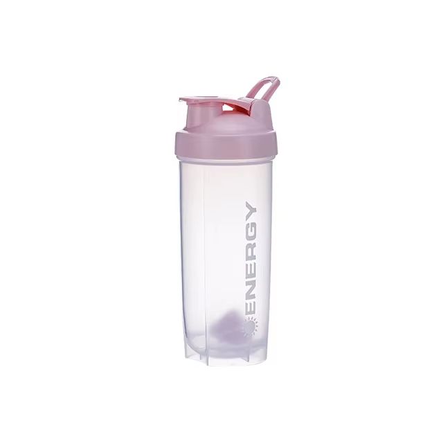 LeakProof Protein Shaker  Sports Water Bottle With Powder Compartment  500700ML Portable Travel Jui 9