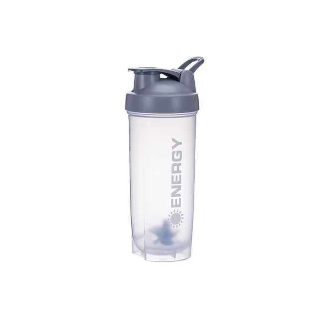 LeakProof Protein Shaker  Sports Water Bottle With Powder Compartment  500700ML Portable Travel Jui 7