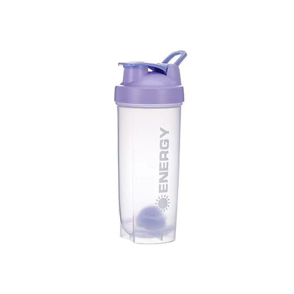 LeakProof Protein Shaker  Sports Water Bottle With Powder Compartment  500700ML Portable Travel Jui 8