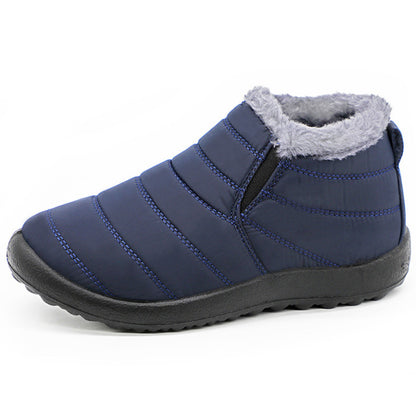 Mens Winter Boots Outdoor Snow Boots For Men Hiking Ankle Shoes Waterproof Mens Fur Shoes Work Foot 13