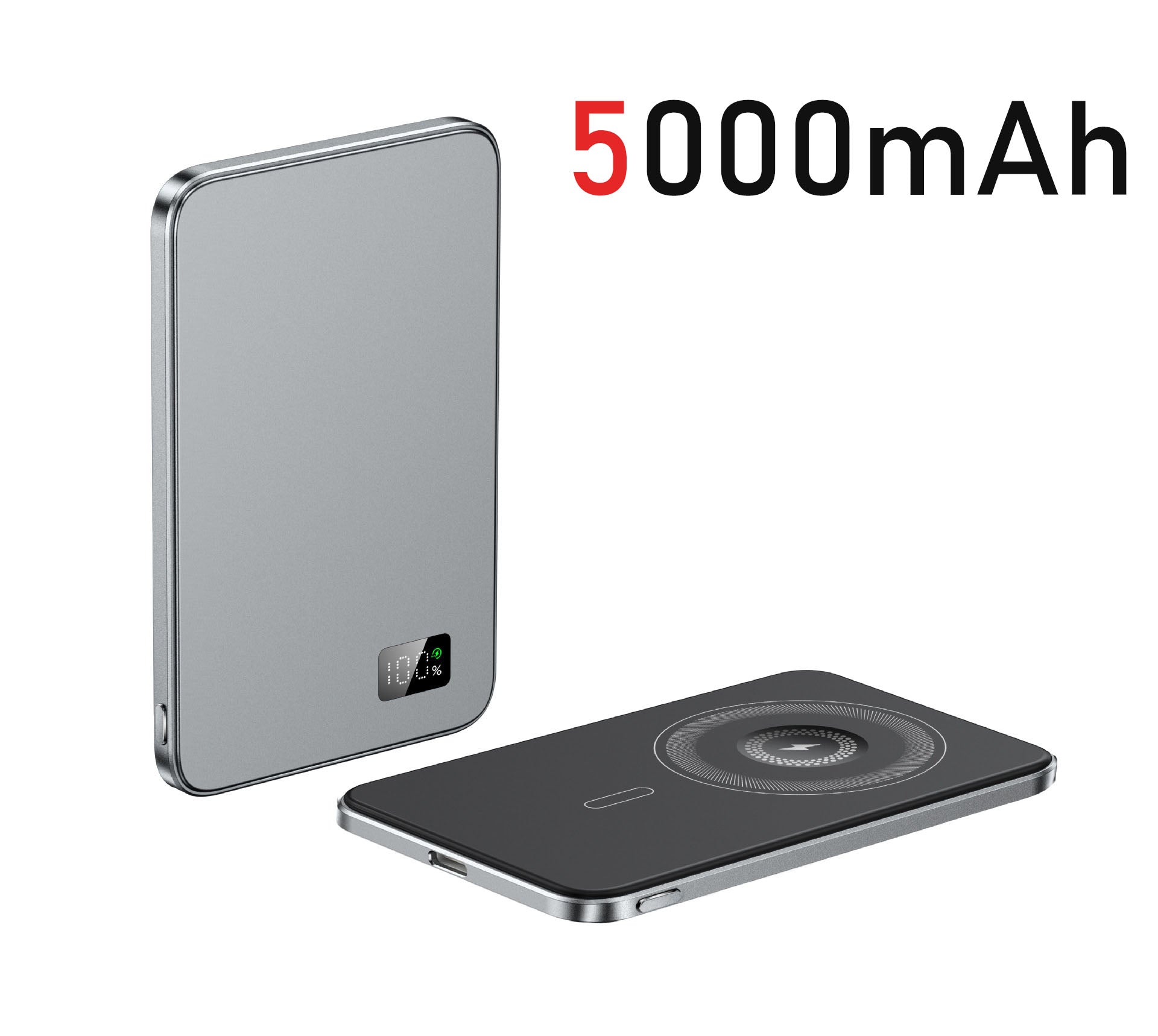 Fast Charging Magnetic Powerbank, Ultra Thin Wireless Charger For Magsafe iPhone