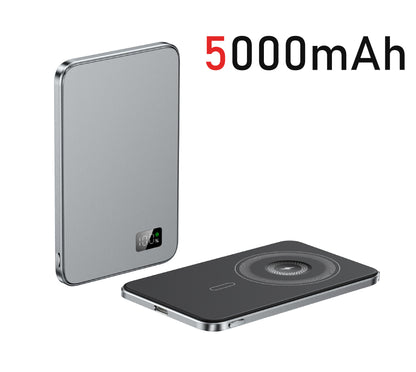 Fast Charging Magnetic Powerbank, Ultra Thin Wireless Charger For Magsafe iPhone