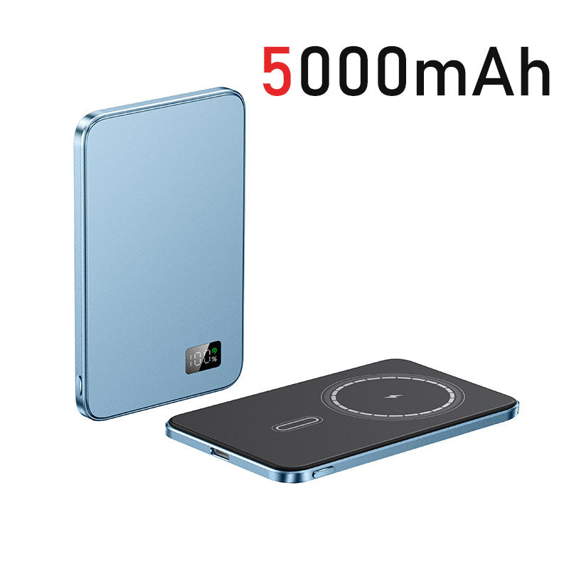 Fast Charging Magnetic Powerbank, Ultra Thin Wireless Charger For Magsafe iPhone