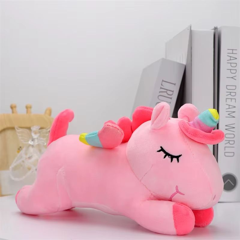 Kawaii Unicorn Plush Toy – Soft Stuffed Animal Pillow for Kids and Gifts
