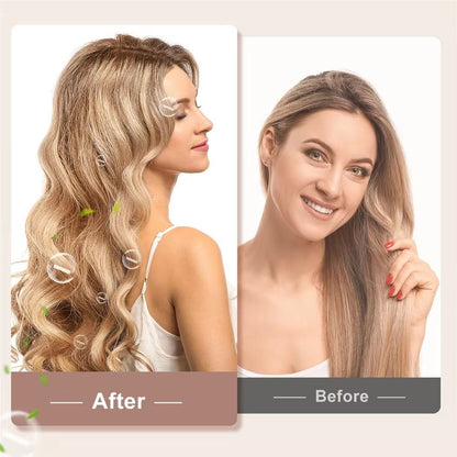 CkeyiN Professional Ceramic Hair Curler  Adjustable Temperature Curling Iron For Effortless Styling 6