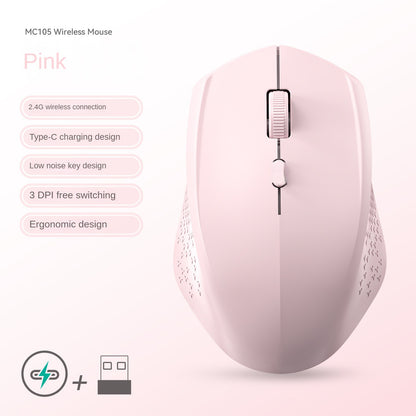 Dual Mode Bluetooth 52 Mouse Silent Wireless Gaming Mouse Rechargeable For Laptop And PC 6