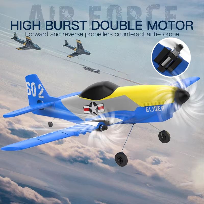 KF602 Professional RC Plane  24G Remote Control EPP Foam Glider Airplane For Kids  Beginners 3