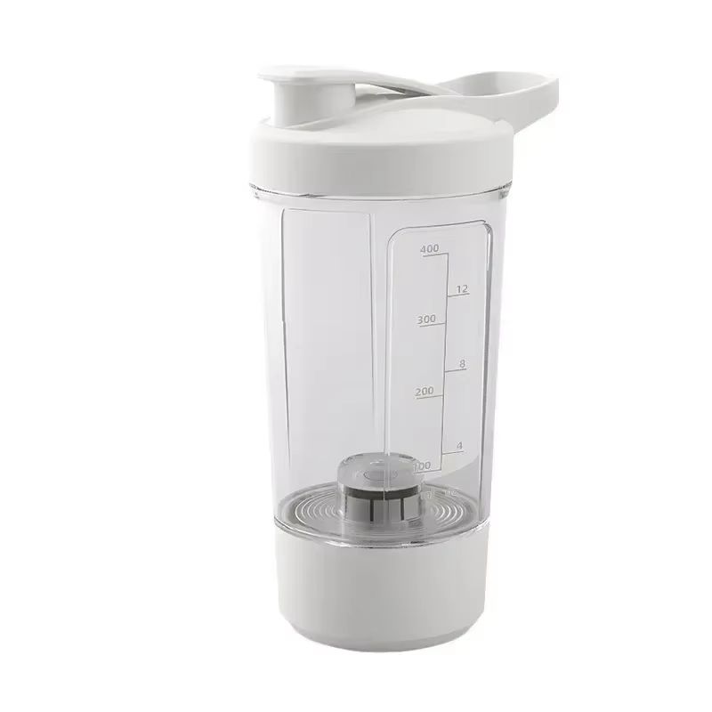 Portable Electric Protein Shaker Bottle  USB Rechargeable 450ml Blender Cup For Fitness  Workout 6