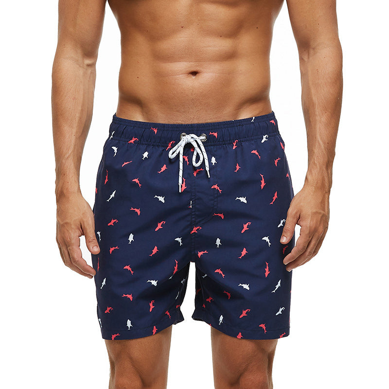 Mens Beach Shorts Summer Surf Swimwear Fitness Workout Trunks With Pockets Sportswear Pants 10