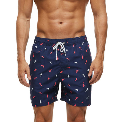 Mens Beach Shorts Summer Surf Swimwear Fitness Workout Trunks With Pockets Sportswear Pants 10