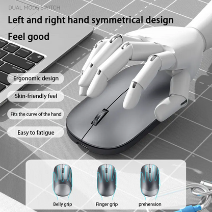 Wireless Silent Click Xiaomi Mouse, Type-C Charging, Office & Laptop Use