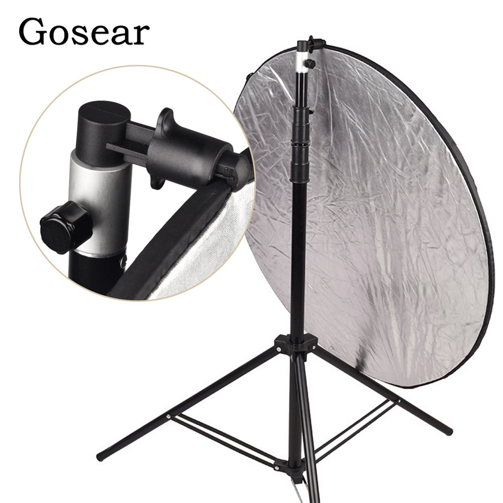 Photography Studio Background Clipper, Aluminum Reflector Clip, Tripod Light Flash Holder, Fixed Softbox, Clip Clamp