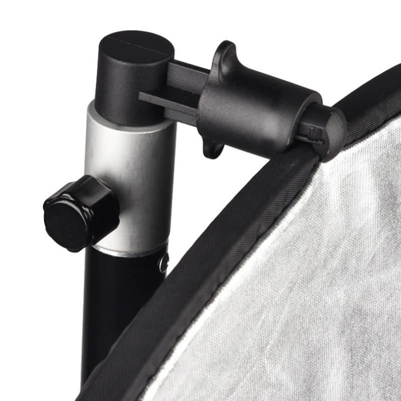 Photography Studio Background Clipper, Aluminum Reflector Clip, Tripod Light Flash Holder, Fixed Softbox, Clip Clamp