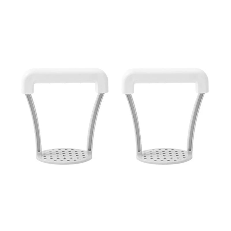 Manual Potato Masher Durable Potato Ricer NonSlip Handle Fruit Juicer Kitchen Gadgets Vegetable Mas 4