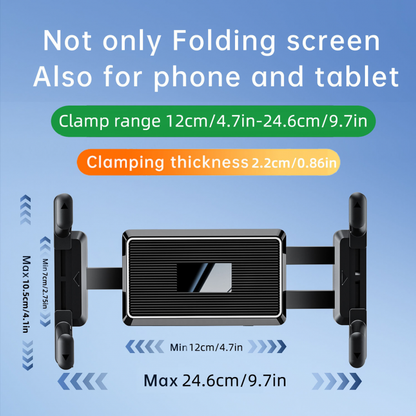Car Tablet Holder Long Arm, Suction Cup Mount for iPad Pro Air 4-13, Xiaomi Tablet, SUV Truck Vehicle, Windshield Window