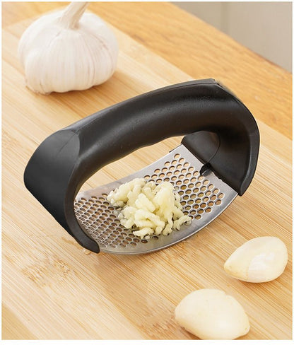 Professional Stainless Steel Garlic Press Manual Garlic Crusher Easy Clean Kitchen Gadget Fruit And 2