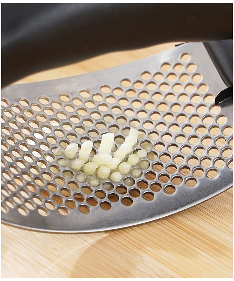 Professional Stainless Steel Garlic Press Manual Garlic Crusher Easy Clean Kitchen Gadget Fruit And 5