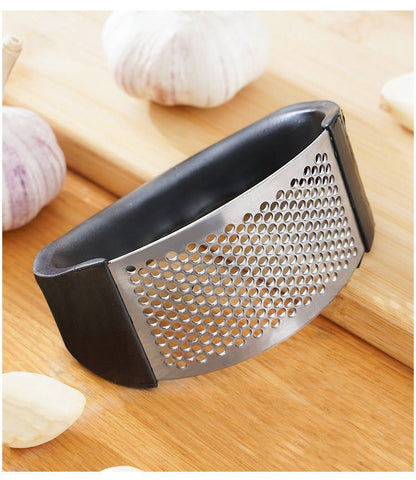 Professional Stainless Steel Garlic Press Manual Garlic Crusher Easy Clean Kitchen Gadget Fruit And 6