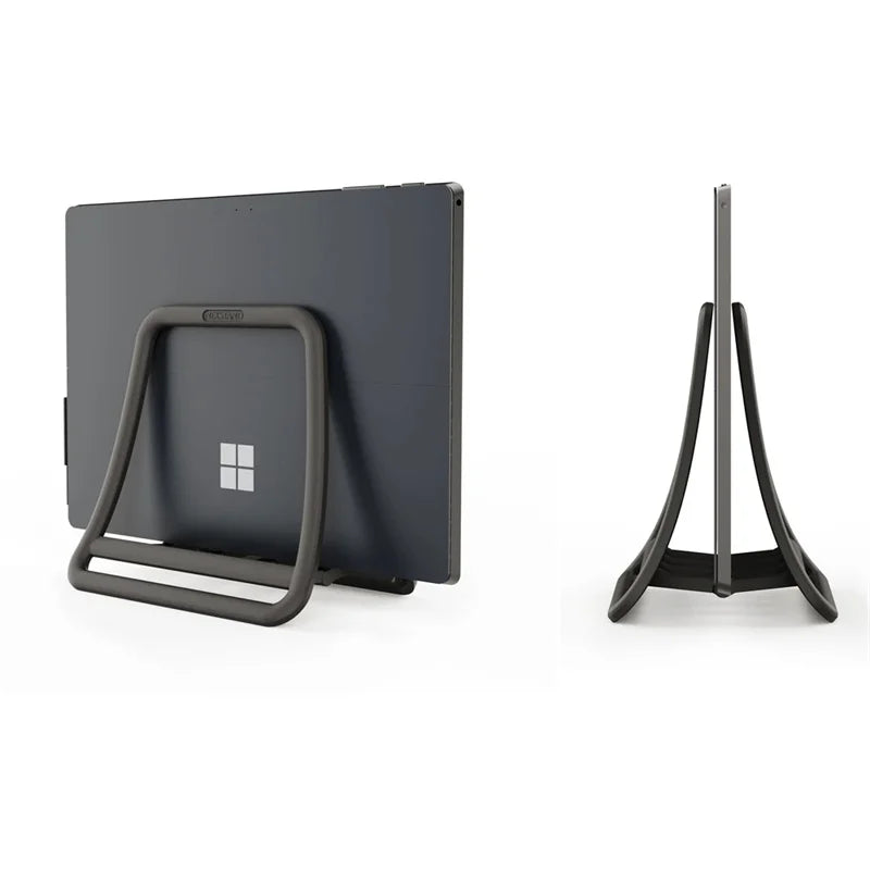 Universal Foldable Tablet Stand, Vertical Laptop Dock, Desktop Stand for Macbook Air, Pro, iPad, Dell Notebook Holder