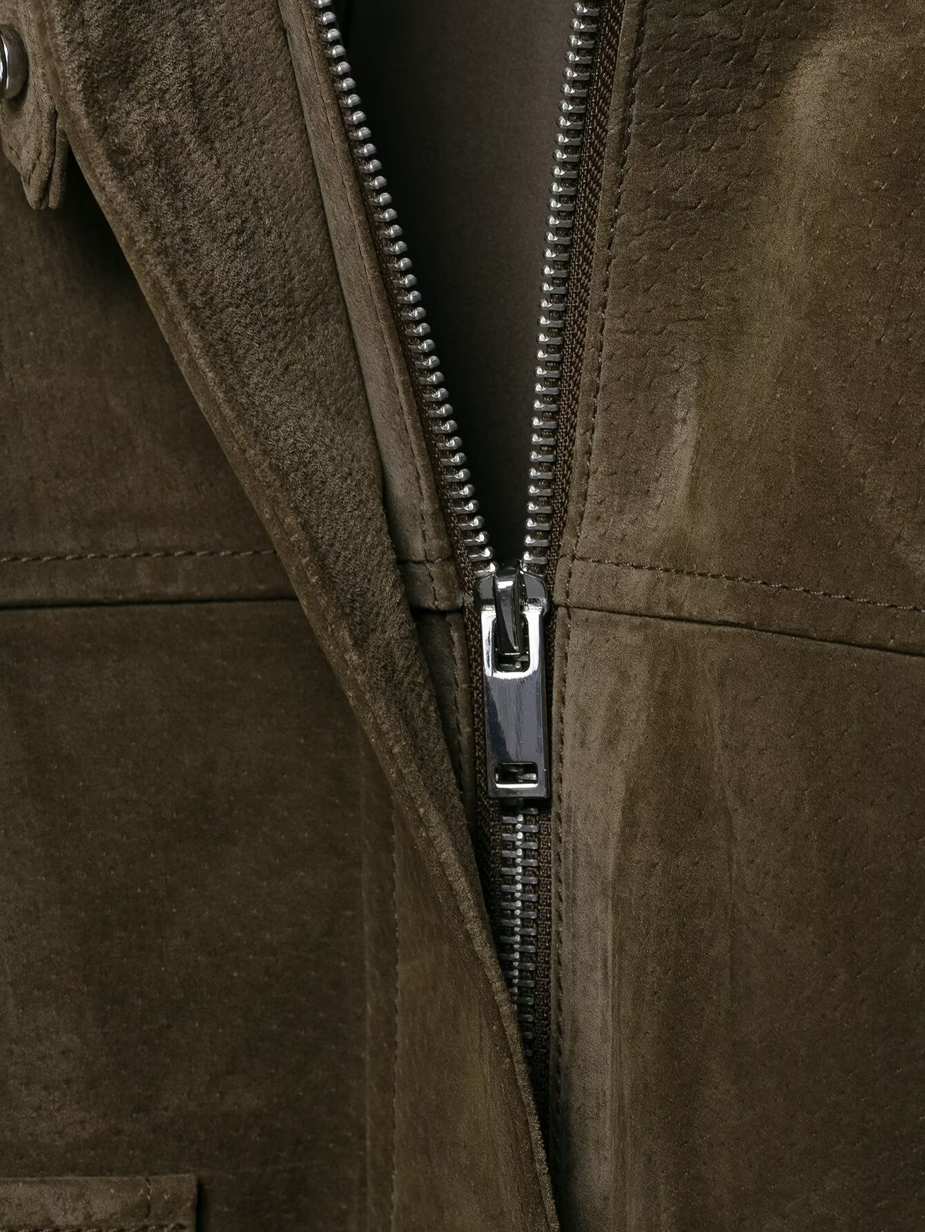 Autumn Winter Fashion Baseball Jacket, Elegant Zip Print, Loose Casual Coat, Women's Double Sided Short Outercoat
