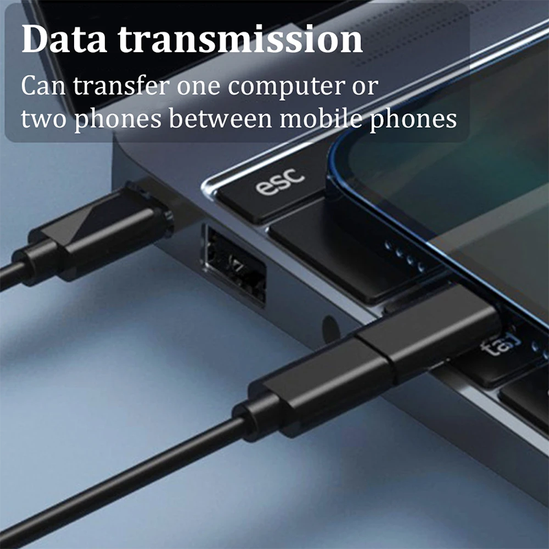 USB C To Lighting Conversion Set Multi USB Type C To C 60W Charging Adapter USB A Type C To Micro L 2