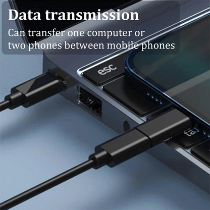 USB C To Lighting Conversion Set Multi USB Type C To C 60W Charging Adapter USB A Type C To Micro L 2