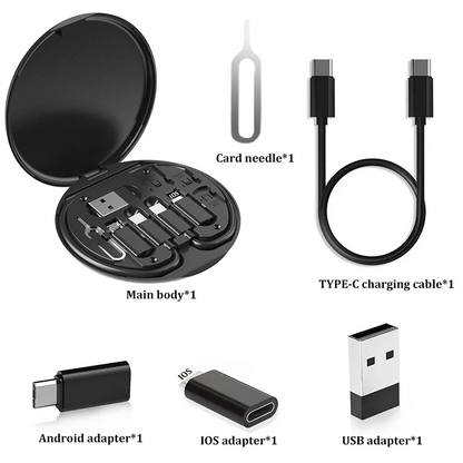 USB C To Lighting Conversion Set Multi USB Type C To C 60W Charging Adapter USB A Type C To Micro L 5