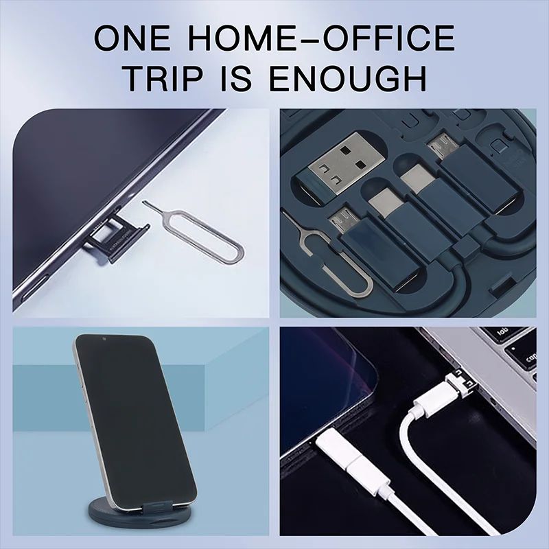 USB C Conversion Kit Multi USB Charging Adapter Cable USB A  USB C To Micro  Type C Phone Data Tran 3