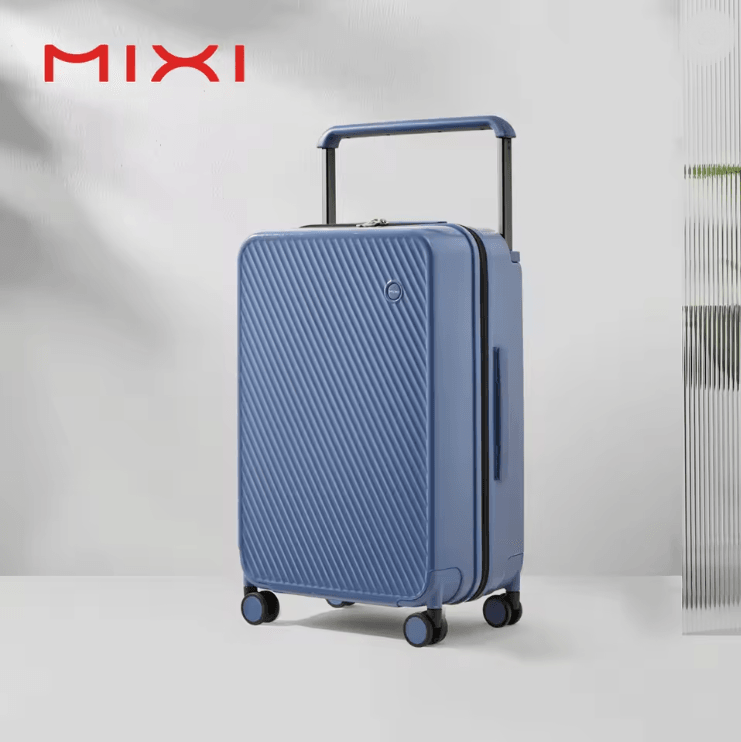 Mixi Wide Handle Hardside Luggage With Spinner Wheels And TSA Lock 1