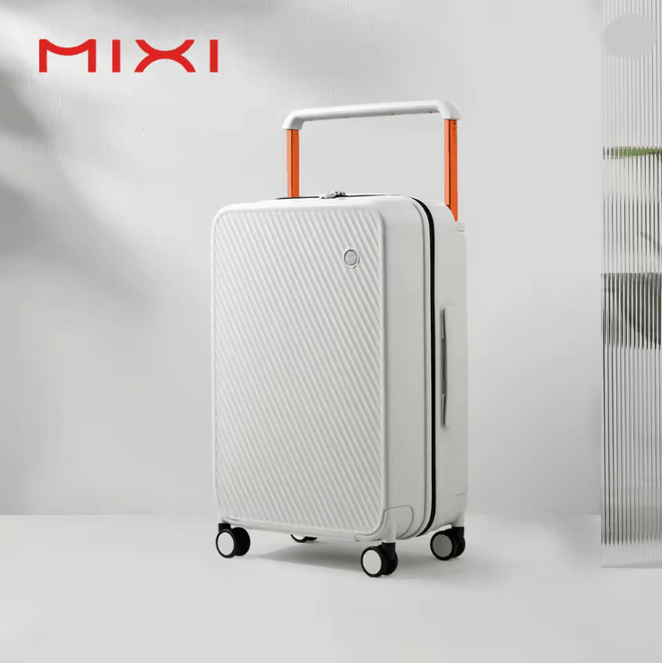 Mixi Wide Handle Hardside Luggage With Spinner Wheels And TSA Lock 2