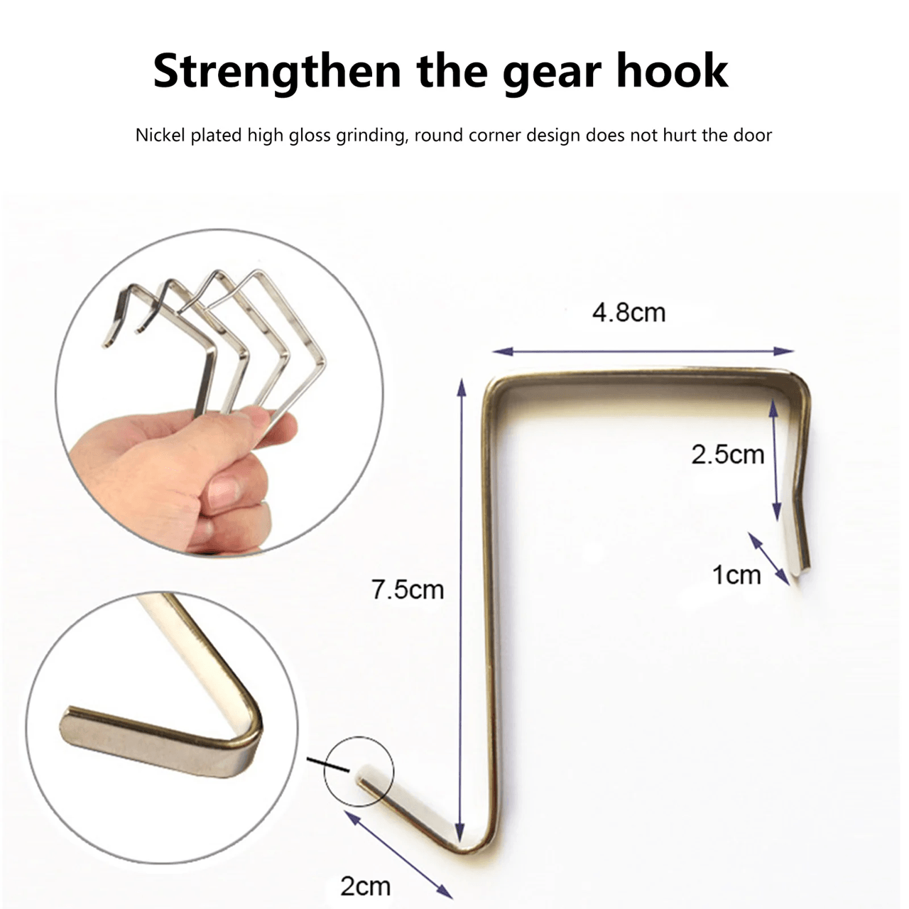 CapKeeper 24 Pocket Hanging Hat Organizer With Clear Protective Pockets 3