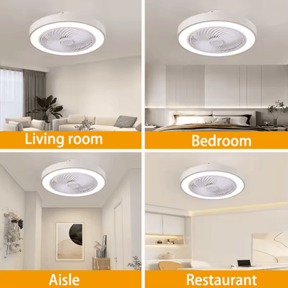 LumiBreeze Modern Ceiling Fan Light With Remote Control  Quiet Energy Efficient And Stylish Home Li 2