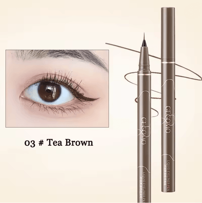 SilkLine Ultra Thin Waterproof Eyeliner Pen  Precision Definition For Effortless Everyday Beauty 4