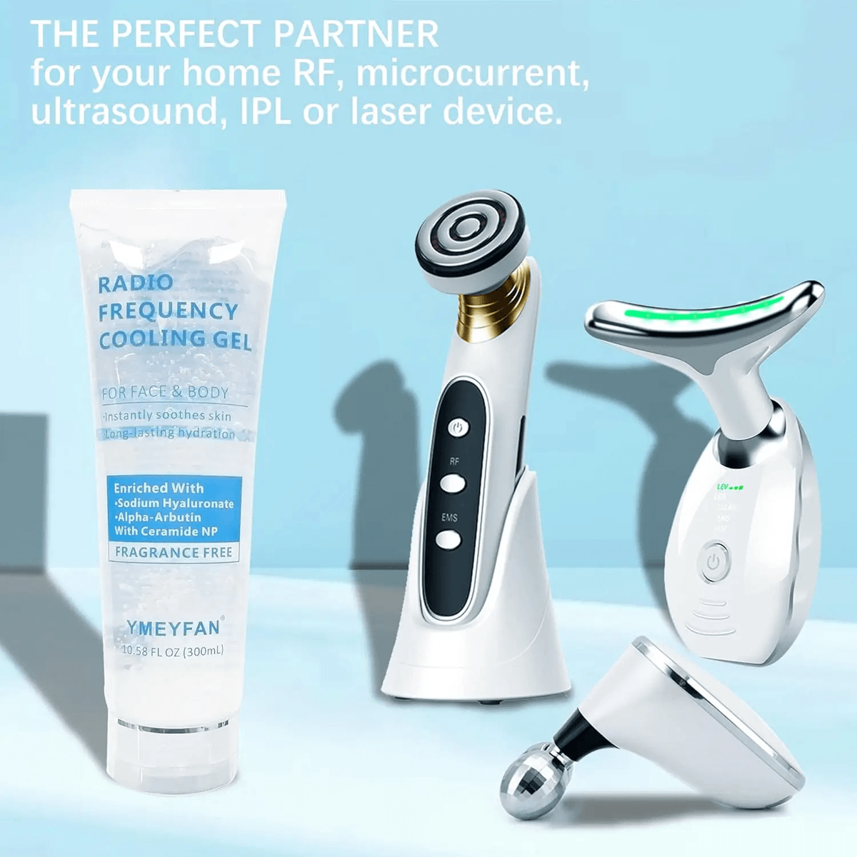 HydraGlow Cooling Gel  Professional Conductive Gel For IPL And EMS Treatments 1