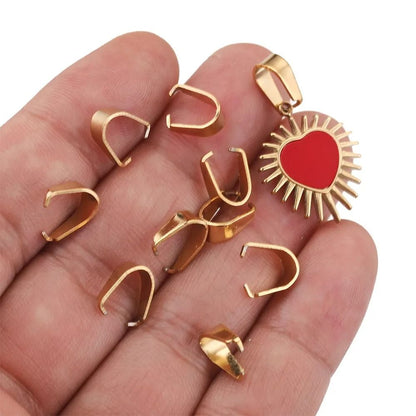 Stainless Steel Jewelry Making Clasps For Necklaces And Pendants 4