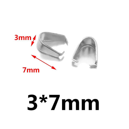 Stainless Steel Jewelry Making Clasps For Necklaces And Pendants 6