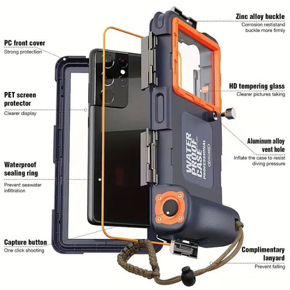 Universal Waterproof Diving Phone Housing For Underwater Use 2