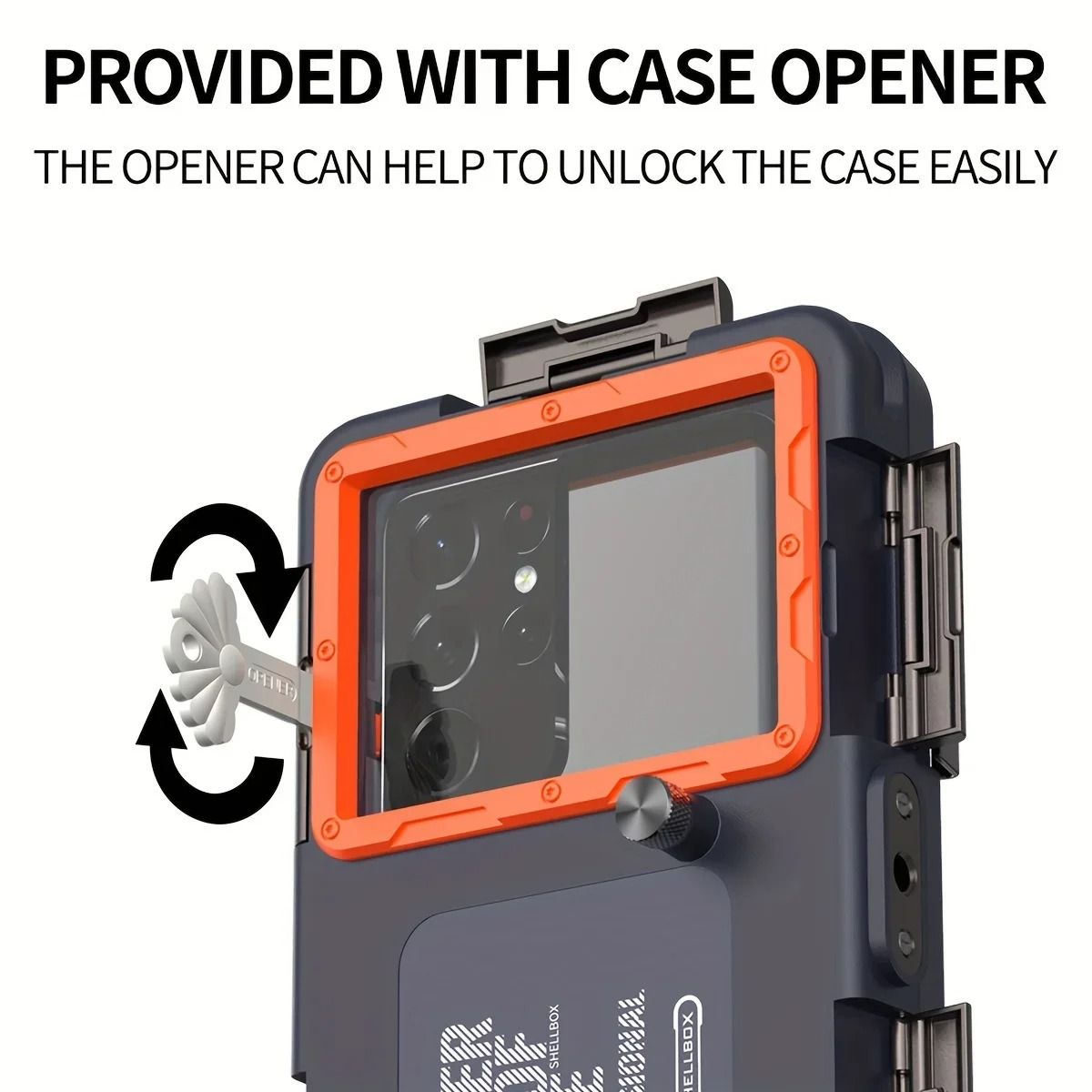 Universal Waterproof Diving Phone Housing For Underwater Use 4