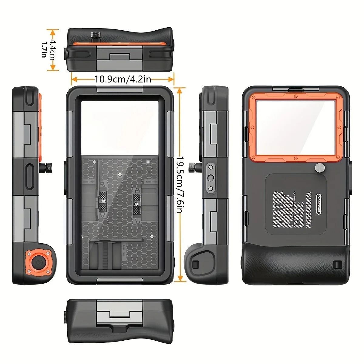 Universal Waterproof Diving Phone Housing For Underwater Use 5